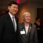 5 - Rep. Lenette Peterson & Ambassador of Kazakhstan HE Kairat Umarov